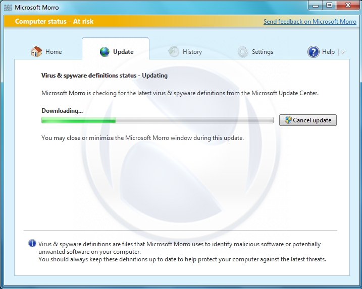 microsoft morro leaked screenshots security antivirus