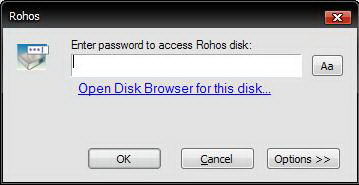 free software password protected usb drive