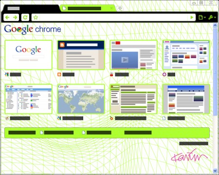 Karim Rashid Theme for google chrome
