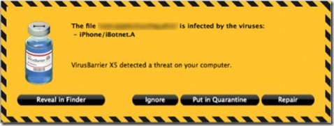 iBotNet iPhone Virus