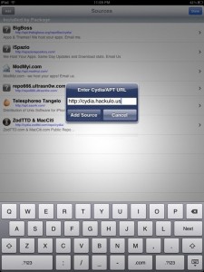 AppSync for iPad 3.2 error 0xE8008001