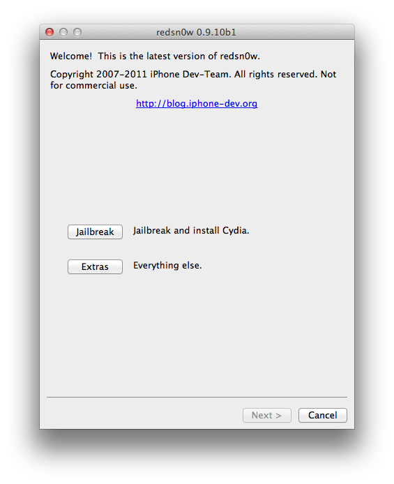 Redsn0w 0.9.10 for iOS 5.0.1 untethered Redsn0w 0.9.10 for iOS 5.0.1 untethered